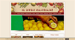 Desktop Screenshot of buonmangiare.net